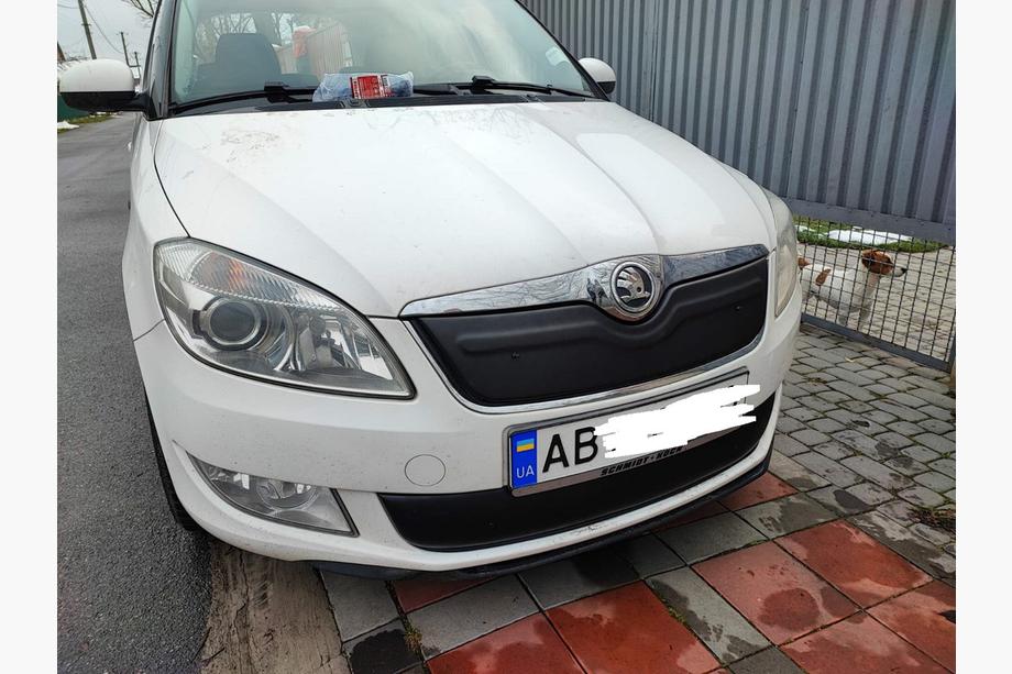 Skoda Roomster 2006-2015 Winterabdeckung für Kühlergrill (2011-2014, unten) Matt Foto 6