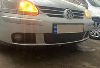 Volkswagen Touran 2003-2010 Untere Wintergrill, 2003-2006 Matt Foto 5
