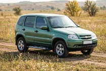 Chevrolet Niva 1998-2020 Seitenschweller Sunrise (2 Stk., Aluminium) Foto 1