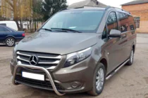Mercedes Vito/V-class W447 2014- Frontbügel WT006 (Edelstahl) Foto 3