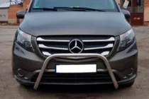 Mercedes Vito/V-class W447 2014- Frontbügel WT006 (Edelstahl) Foto 4