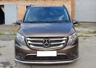 Mercedes Vito/V-class W447 2014- Frontschutzbügel ST008 (Edelstahl) Foto 1