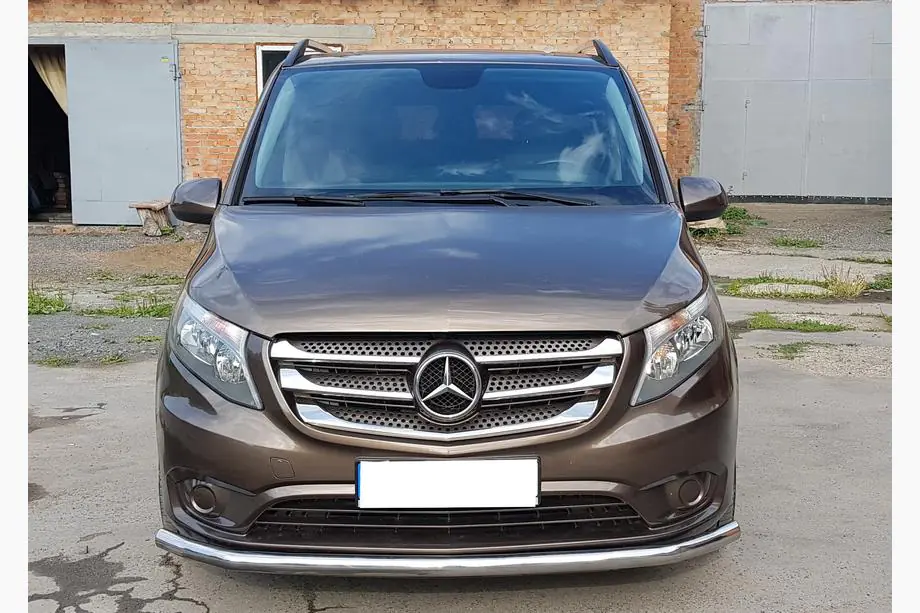 Mercedes Vito/V-class W447 2014- Frontschutzbügel ST008 (Edelstahl) Image