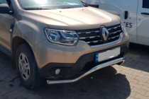 Dacia Duster 2018-2024 Frontschutz WT008 (Edelstahl) Foto 2