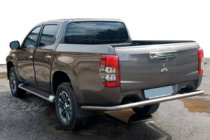 Fiat Fullback 2016- Heckschutz AK005 (Edelstahl) Foto 1