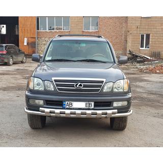 Frontschutzbügel ST015 (Edelstahl) Lexus LX470 1998-2007 Foto 4
