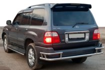 Lexus LX470 1998-2007 Heckschutz AK009-15 (Edelstahl) Foto 1