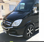 Mercedes Sprinter W906 2006–2018 Frontbügel OM3-2 (2013+, Edelstahl) Oben Foto 6