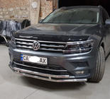 Volkswagen Tiguan 2016-2023 Frontschutzbügel ST016 (Edelstahl) Foto 4