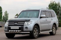 Mitsubishi Pajero Wagon IV 2006-2021 Frontschutzbügel ST015-13 (Edelstahl) Foto 4