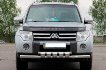 Mitsubishi Pajero Wagon IV 2006-2021 Frontschutzbügel ST015-13 (Edelstahl) Foto 1