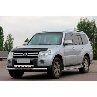 Frontschutzbügel ST015-13 (Edelstahl) Mitsubishi Pajero Wagon IV 2006-2021 Foto 4