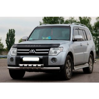 Frontschutzbügel ST015-13 (Edelstahl) Mitsubishi Pajero Wagon IV 2006-2021 Foto 3