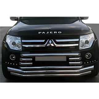 Frontschutzbügel ST015-9 (Edelstahl) Mitsubishi Pajero Wagon IV 2006-2021