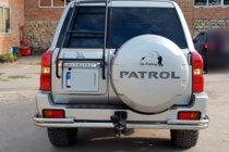 Nissan Patrol Y61 1997-2011 Heckbügel AK005-3 (Edelstahl) Foto 3