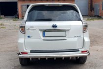 Toyota Rav 4 2006-2013 Heckschutzbügel AK005-15 (nur für EV, 2 Stk., Edelstahl) Foto 4