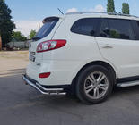 Hyundai Santa Fe 2 2006-2012 Heckbügel AK007-1 (Edelstahl) Foto 2