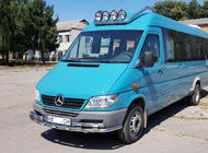 Mercedes Sprinter W901/902/903/904/905 1995–2006 Frontschutzbügel ST015-2 (Edelstahl) Foto 4