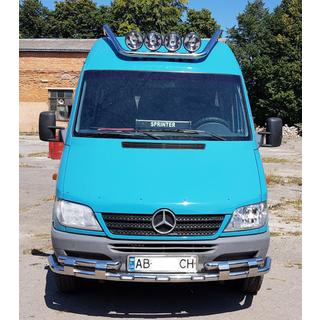 Frontschutzbügel ST015-2 (Edelstahl) Mercedes Sprinter W901/902/903/904/905 1995–2006 Foto 2