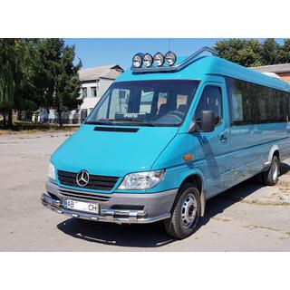 Frontschutzbügel ST015-2 (Edelstahl) Mercedes Sprinter W901/902/903/904/905 1995–2006 Foto 4