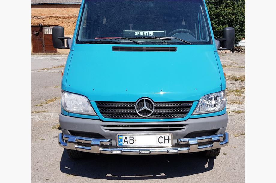 Mercedes Sprinter W901/902/903/904/905 1995–2006 Frontschutzbügel ST015-2 (Edelstahl) 1995-2000 Foto 5