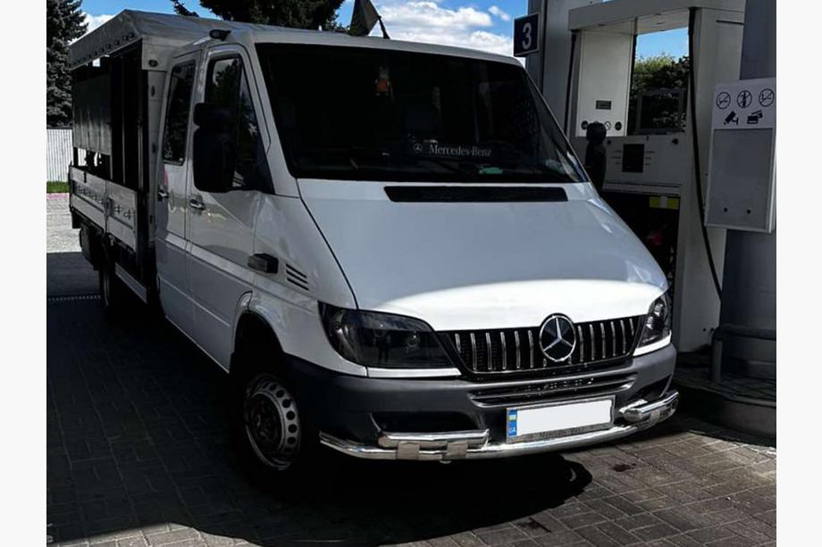 Mercedes Sprinter W901/902/903/904/905 1995–2006 Frontschutzbügel ST015-2 (Edelstahl) 1995-2000 Foto 7