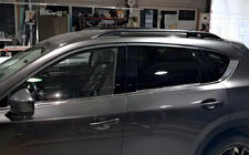 Mazda CX-5 2017–2025 Dachreling Skyport Schwarz (2 Stk) Foto 2