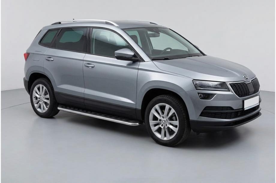 Skoda Karoq 2018- Trittbretter Maydos V1 (2 Stk., Aluminium & Edelstahl) Image