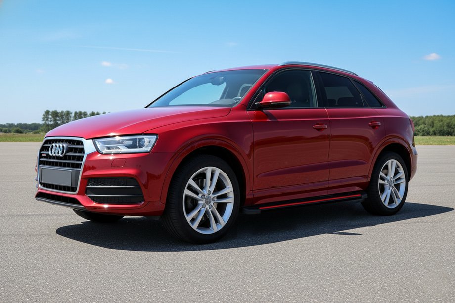Audi Q3 2011-2019 Seitenschweller Maya Red (2 Stk., Aluminium) Image