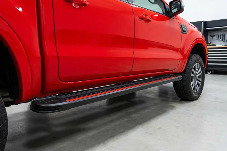 Ford Ranger 2007-2011 Seitenschweller Maya Red (2 Stk., Aluminium) Image