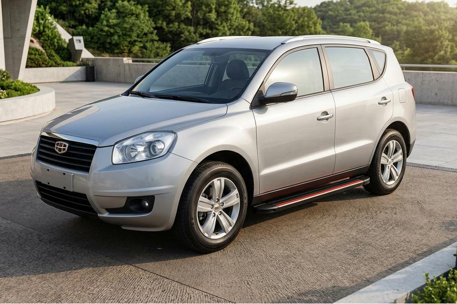 Geely Emgrand X7 2011- Seitenschweller Maya Red (2 Stk., Aluminium) Image