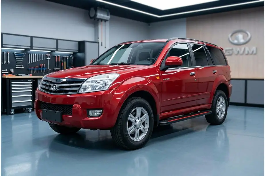 GreatWall Haval/Hover H3 2005-2013 Seitenschweller Maya Red (2 Stk., Aluminium) Image