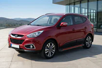 Hyundai IX-35 2010-2015 Seitenschweller Maya Red (2 Stk., Aluminium) Foto 1