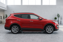 Hyundai Santa Fe 3 2012-2018 Seitenschweller Maya Red (2 Stk., Aluminium) Foto 1