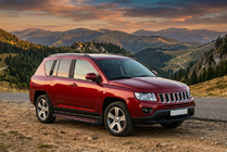 Jeep Compass 2006-2016 Seitenschweller Maya Red (2 Stk., Aluminium) Foto 1