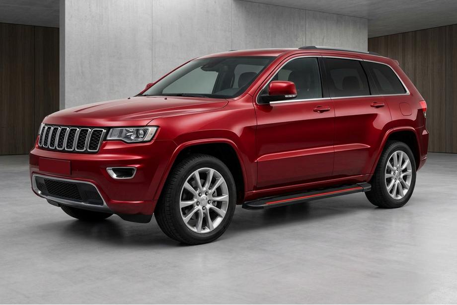 Jeep Grand Cherokee WK2 2010-2021 Seitenschweller Maya Red (2 Stk., Aluminium) Image