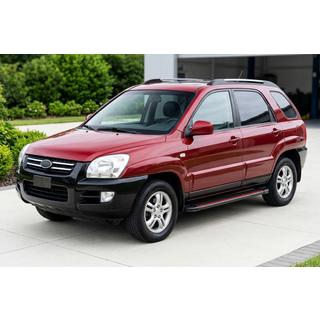 Seitenschweller Maya Red (2 Stk., Aluminium) Kia Sportage 2004-2010 Foto 1
