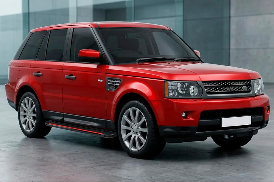 Range Rover Sport 2005-2013 Seitenschweller Maya Red (2 Stk., Aluminium) Image