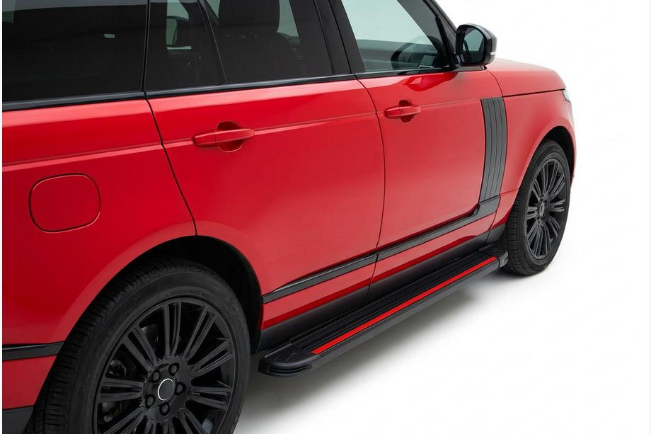 Range Rover IV L405 2013-2021 Seitenschweller Maya Red (2 Stk., Aluminium) Image