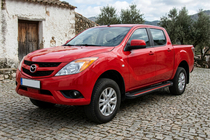Mazda BT-50 2012- Seitenschweller Maya Red (2 Stk., Aluminium) Foto 1
