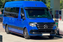 Mercedes Sprinter W907/W910 2018- Seitenschweller Maya Red (2 Stk., Aluminium) Lang/ExtraLang Foto 2