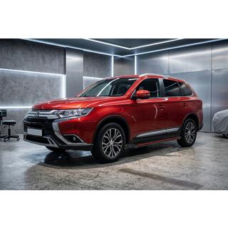 Seitenschweller Maya Red (2 Stk., Aluminium) Mitsubishi Outlander 2012-2021 Foto 1
