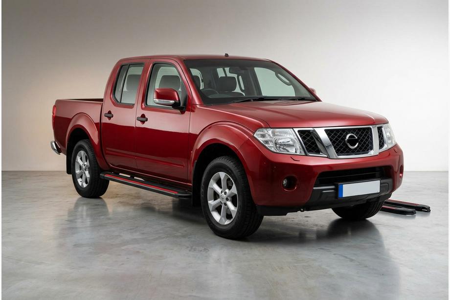 Nissan Navara 2006-2015 Seitenschweller Maya Red (2 Stk., Aluminium) Image
