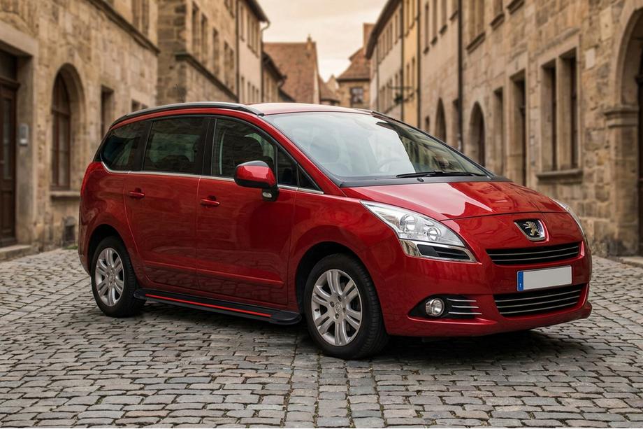 Peugeot 5008 2009-2016 Seitenschweller Maya Red (2 Stk., Aluminium) Image