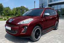Peugeot 4007 2007-2013 Seitenschweller Maya Red (2 Stk., Aluminium) Foto 1
