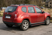 Renault Duster 2008–2017 Seitenschweller Maya Red (2 Stk., Aluminium) Foto 1