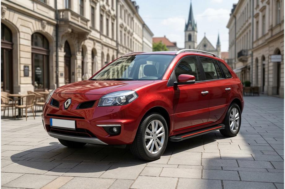 Renault Koleos 2008-2016 Seitenschweller Maya Red (2 Stk., Aluminium) Image