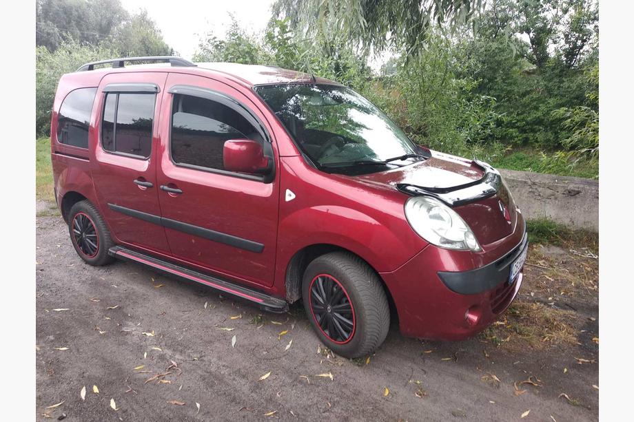 Renault Kangoo 2008–2020 Seitenschweller Maya Red (2 Stk., Aluminium) Langer Radstand Foto 2