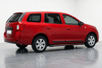 Renault Logan MCV 2013-2022 Seitenschweller Maya Red (2 Stk., Aluminium) Foto 1