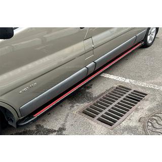 Trittbretter Maya Red-Black (2 Stk., Aluminium) Foto 3